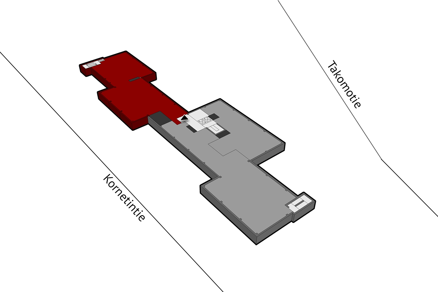 Toimisto 693 m² – Kornetintie 3, Helsinki, 3. krs 3