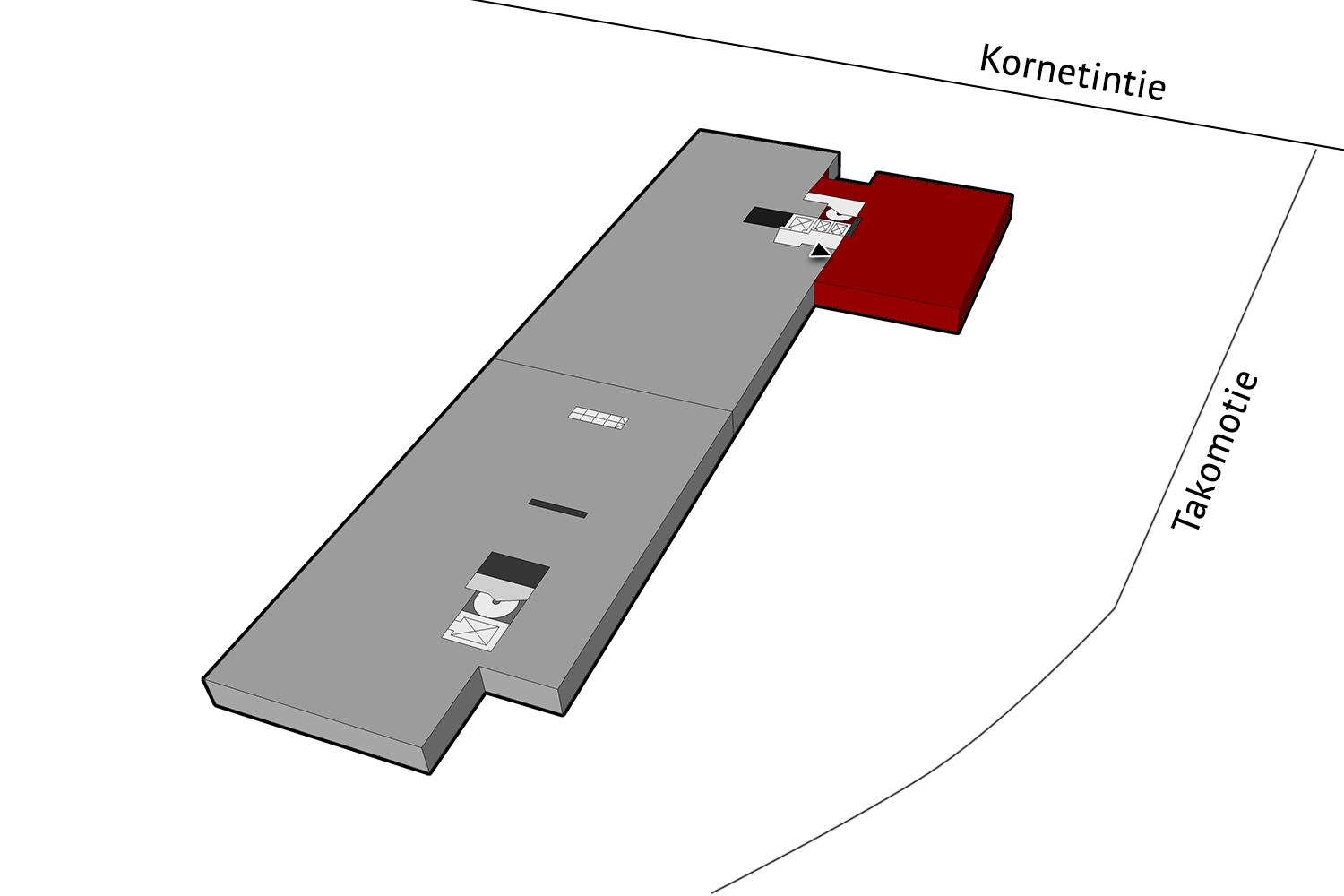 Toimisto 338 m² – Takomotie 8, Helsinki, 4. krs 3