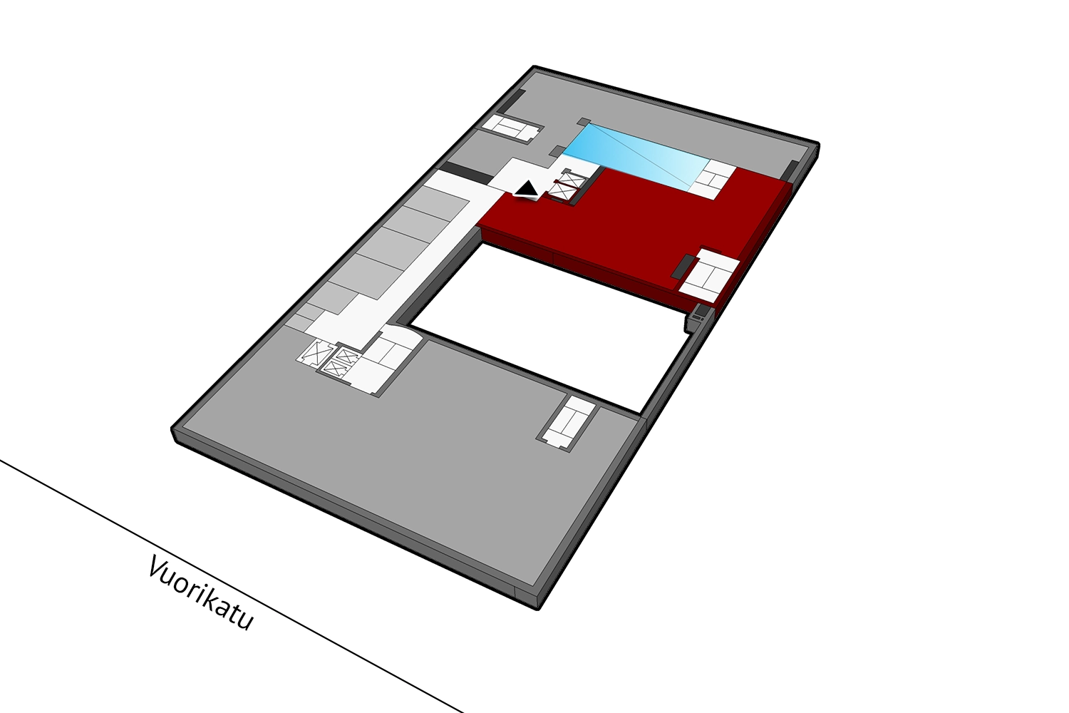 Toimisto 221 m² – Vuorikatu 20, Helsinki, 3. krs 3