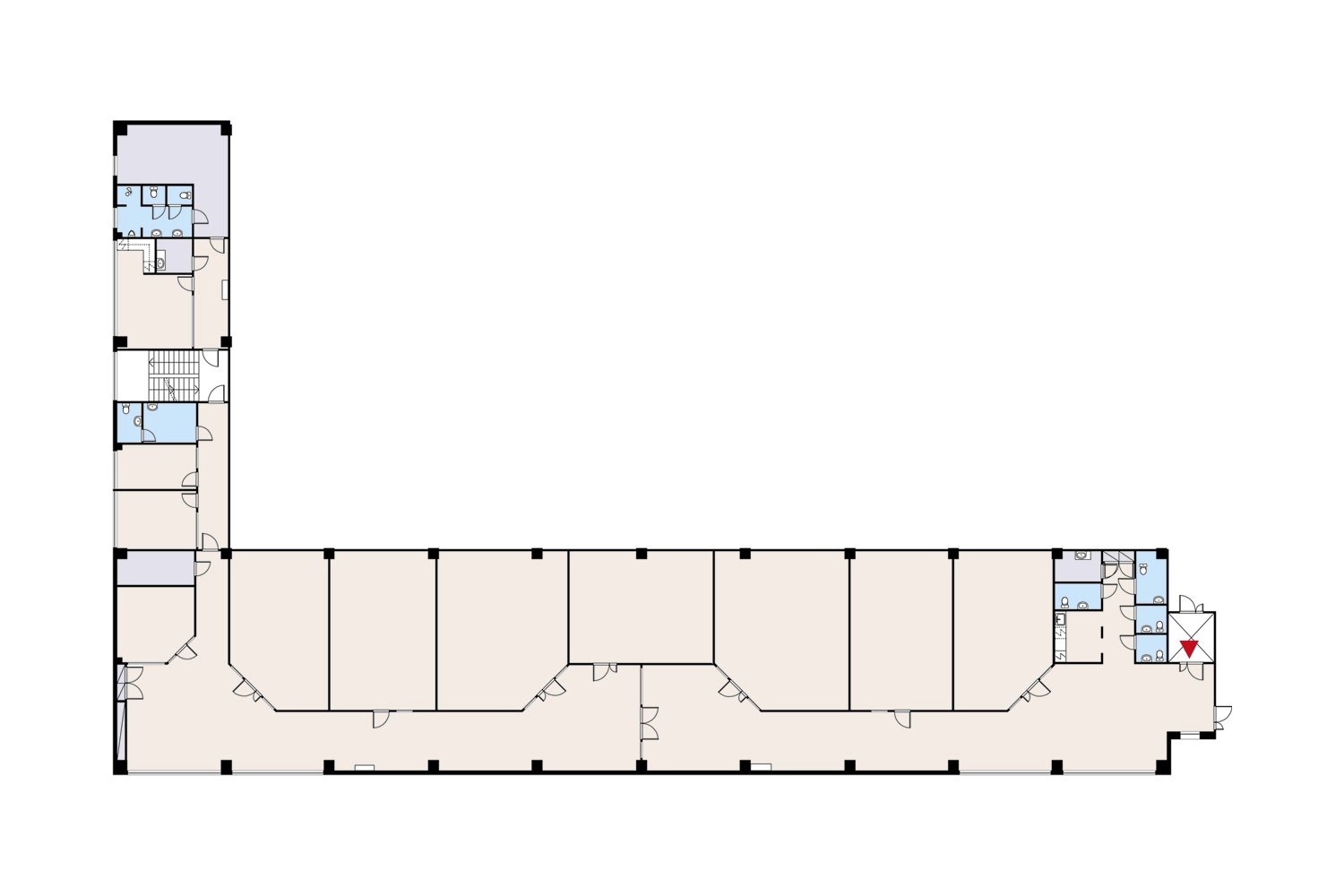 Toimisto 728 m² – Kornetintie 3, Helsinki, 2. krs 4