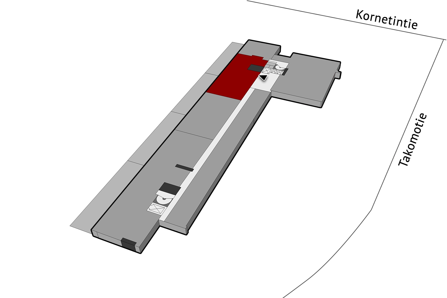 Toimisto 237 m² – Takomotie 8, Helsinki, 5. krs 3