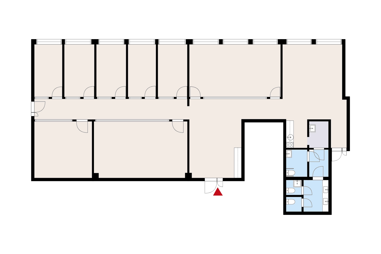 Toimisto 237 m² – Takomotie 8, Helsinki, 5. krs 4