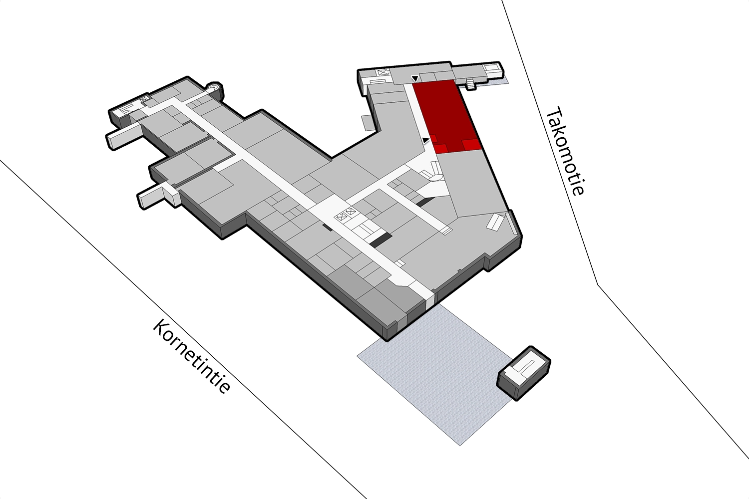 Toimitila 215 m² – Kornetintie 3, Helsinki, 1. krs 4