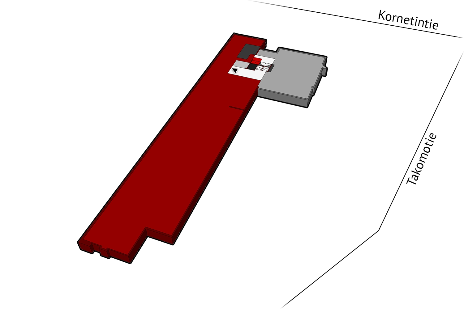 Toimisto 1143 m² – Takomotie 8, Helsinki, 6. krs 3